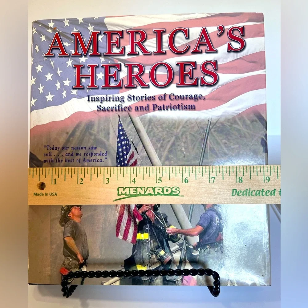 America's Heroes Book—Inspiring Stories of Courage, Sacrifice and Patriotism.
